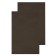 Napkins, size 30x45 cm - 2 pcs, color of coffee