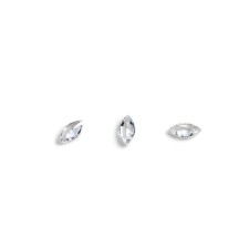 Crystals for volumetric inlay TNL “Marquis”, No. 2, transparent, 10 pcs
