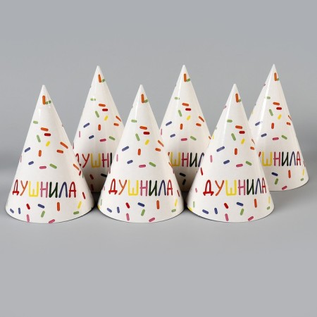 Paper cap “Blind”, white, (set 6 pcs)-3