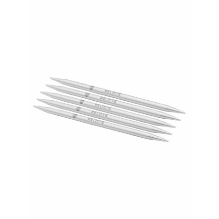 Steel soy steel knitting needles, 15 cm/2.00 mm 36001