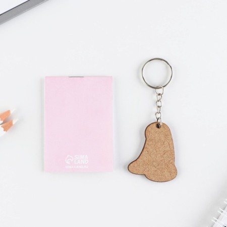 Gift set: notebook and keychain "Flower mood"-7
