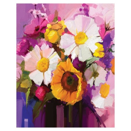 Pillow Golk "Delicate still life of colors, decorative, size 16x45 cm-1