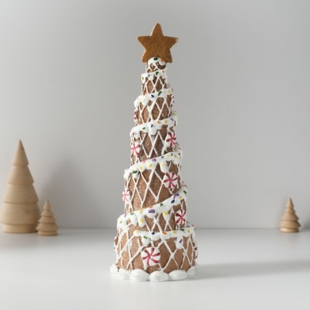 Souvenir Polystone "Herringbone Hello with candy" 9x9x25.5 cm-3