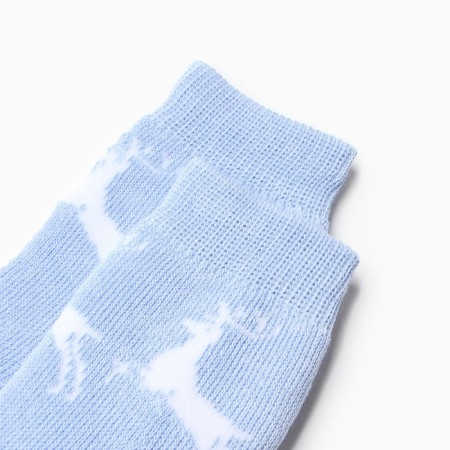 Noski children's terry, blue color, size 12-1