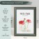 Photo frame plastic 13x18 cm "Green with gold framing" 15x20 cm