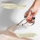 Portnovsky scissors, identical rings, 9 ", 23 cm, silver color