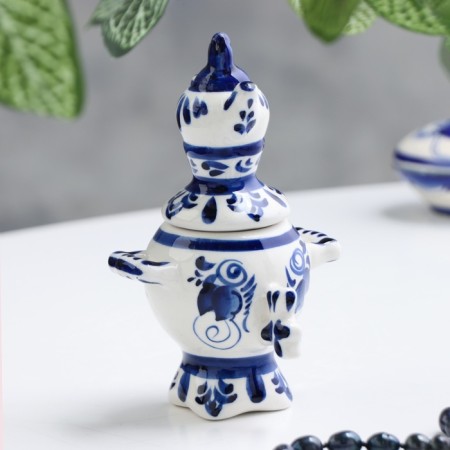 Souvenir "Samovar", Gzhel