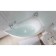 Acrylic bathtub 1marka Piccolo, 150x75 cm, right, without a frame and panel