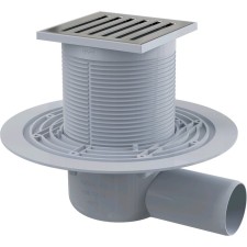 Alcaplast APV103, 105 × 105/50 mm, side drain, wet water, wet