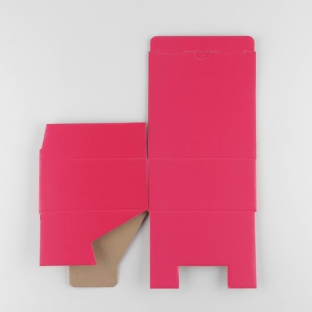 Gift folding box, packaging, Fuchsia, 15 x 15 x 7 cm-9