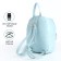 Baby backpack on lightning, blue color