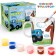 Set, a mug for coloring, 250 ml, blue tractor