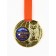 School medal for graduation "graduate 2025", Diam. 5 cm