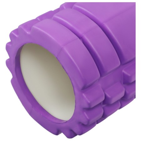Massage roller SANGH, 33x14 cm, purple color-1