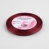 Satin tape, 6 mm × 23 ± 1 m, burgundy color # 48