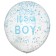Shar Latex 12 "" Birth of a boy ", polystyrene., Set of 5 pcs., Transparent