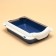 Medium toilet with 36 x 26 x 9, blue/white
