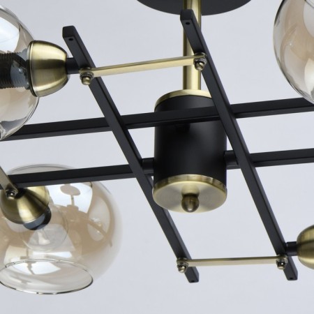 Hamburg chandelier, size 87x26x47 cm, 240W 6xe14 IP 20-7