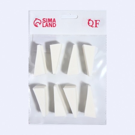 A set of sponges for makeup, 5 × 2 cm, 8 pcs, white color-4