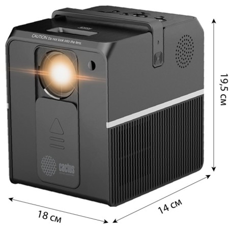 Projector CACTUS CS-PRC.04B.Full HD-A LCD 3500LM LS 350LM ANSI (1920x1080) 1000: 1 resource Lam 107627-6