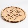 Wooden weapon "Shield" 25 × 25 × 3.2 cm