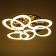 Causteen with PDU "Mons" 6xled 285W 3000-6000k gold 97x97x15 cm