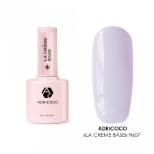 База камуфлирующая Adricoco La Creme Base, №07 лавандовое молоко, 10 мл