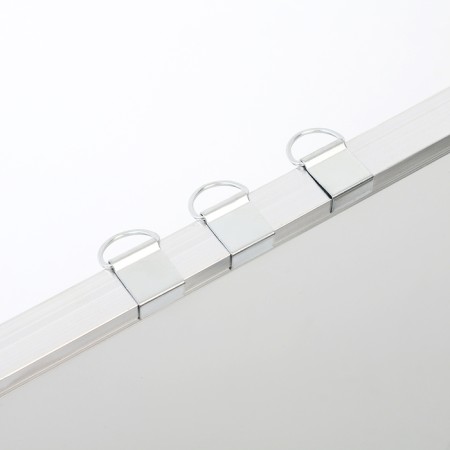 Magnetic board is one -sided, with a shelf for a marker, metal circulation-2