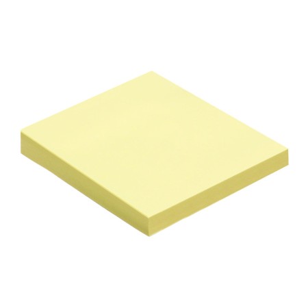 Block with a sticky edge, 76 mm x 76 mm, 100 sheets, pastel, yellow color-3