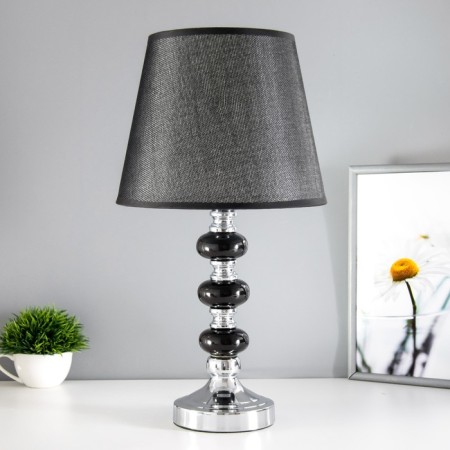 Ember desktop lamp 1x60W E27 Black 25x25x46 cm Risalux