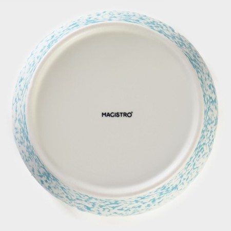 Porcelain salad Magistro "Lunar Ocean", 600 ml, D = 14 cm-3