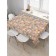 Tablecloth on the table "Drawings of Nature", rectangular, Saten, size 120x145 cm