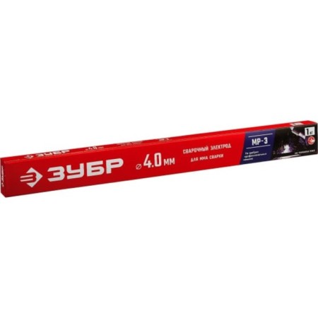 Electrodes welding bison MP-3 40011-4.0, with routine coating, D = 4 x 450 mm, 1 kg-1