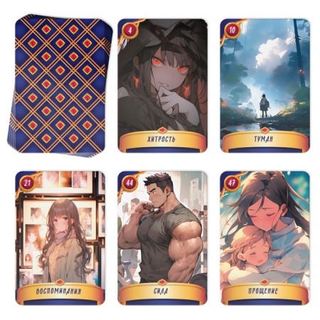 Карты гадание для девочек "Гадаем на любовь", 50 карт, 10+-4