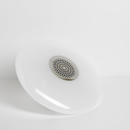 Light device "Musical plate" 23 cm, E27, speaker, remote control, glow RGBW-2