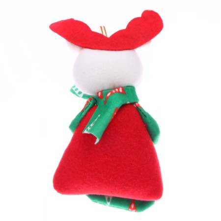 Soft toy "New Year", on a suspension, with a bag, species mix-1