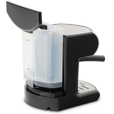 Vitek VT-1507 coffee maker, oknova, 1050 watts, 1.5 l, cappuccinator, silver-black-3