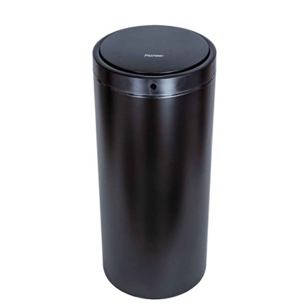 Garbage bucket of sensory Pioneer WB424B, 42 l, black color-6