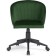 Computer chair Plastic Plastic/velor, black/green 59x60x78 cm
