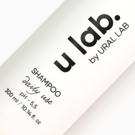 Shampoo for all hair types, 300 ml, flower aroma, u lab-2