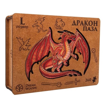 Figure puzzle "Dragon"-3