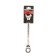 Combined rattling key Matrix 14814, CRV, mirror chromium, 22 mm