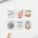 Magnetic bookmarks on the substrate "You are the best teacher", 6 pcs.
