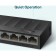 TP-LINK LS1008G switch, unguided, 8x10/100/1000base-T