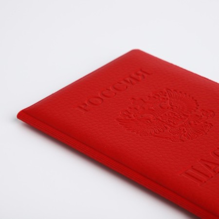 Cover for passport, red color-3