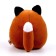 Gift set for a girl with a soft toy "Fox"