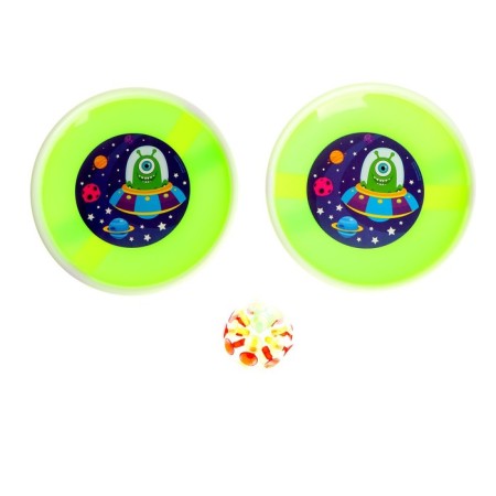 Velcro game "Montrustrik", 2 plates, ball, color mix-5