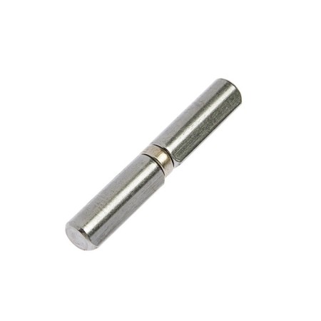 Garage loop, 12x80 mm, for welding, with a bearing, halting