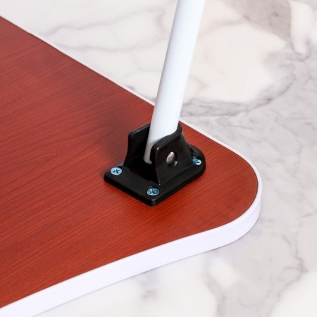 Table - breakfast tray, for a laptop, folding, white, 60x40 cm-11