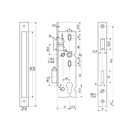 Castle of the Soldem "Hardian" PROFI 11.11.16, for narrow -profile doors-2